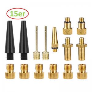 15pcs Bicycle valve Adapter, Inflation Adapter Set