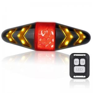 A9 Remote control USB charge steering tail light