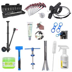 Bike air suspension fork maintenance kit