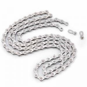 FSC 10 Speed 116 Links Bicycle Chain, silver