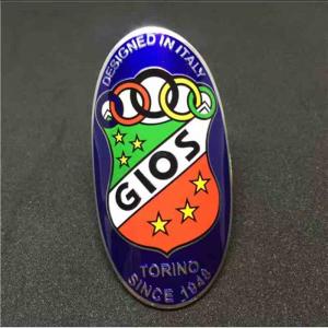 GIOS bike badge, head badge decal sticker