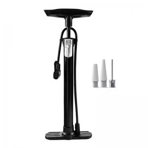 Multi-function high pressure bike floor pump