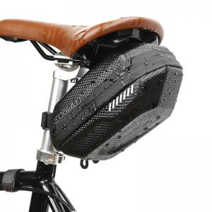 LS308 waterproof carbon style saddle bag