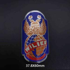 Wilier bike badge, head badge